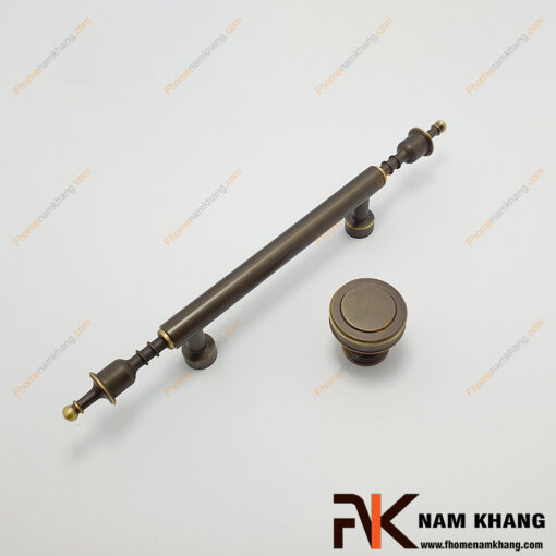Tay nắm cửa tủ cổ điển bằng đồng NK521D-CF FHOMENAMKHANG
