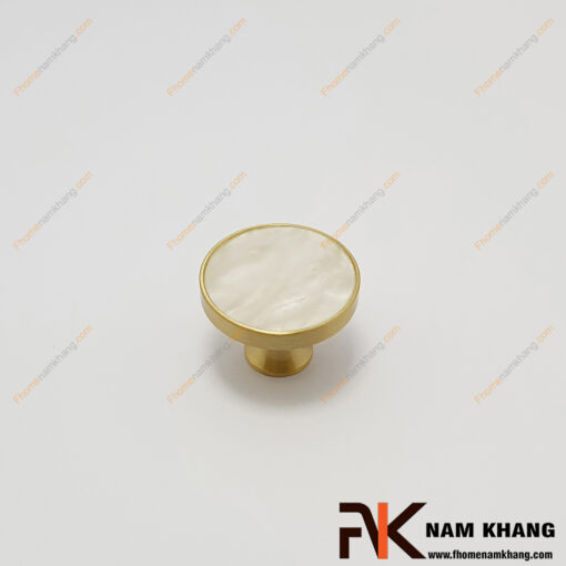 Núm cửa tủ tròn đồng NK435D-DVT FHOMENAMKHANG