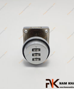 Khóa số cửa tủ màu bạc NK714KS-16B FHOMENAMKHANG
