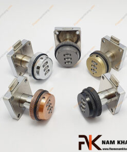 Khóa số cửa tủ màu bạc NK714KS-16B FHOMENAMKHANG