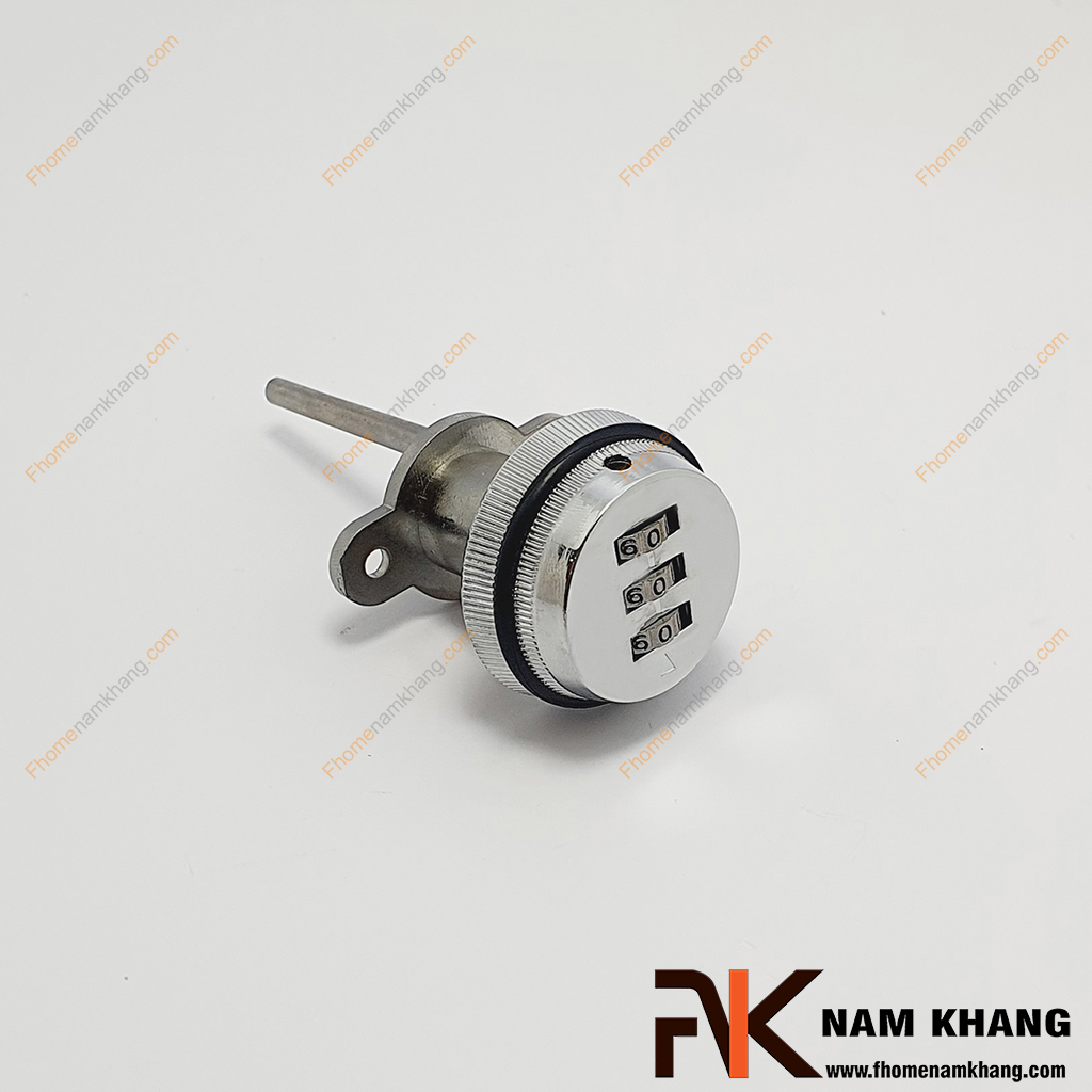 Khóa số 3 tầng với 3 dãy số NK714KS-288 Khóa số khóa cửa tủ màu đen NK714KS-288D FHOMENAMKHANG