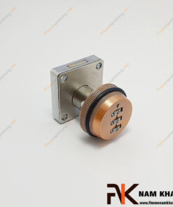 Khóa số khóa cửa tủ màu nâu NK714KS-16N