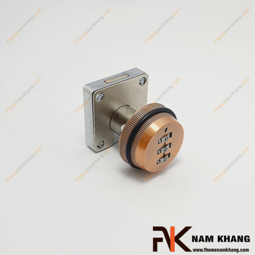Khóa số khóa cửa tủ màu nâu NK714KS-16N