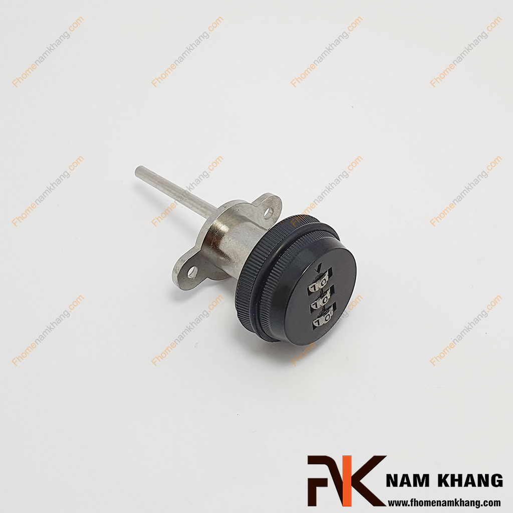 Khóa số 3 tầng với 3 dãy số NK714KS-288 Khóa số khóa cửa tủ màu đen NK714KS-288D FHOMENAMKHANG