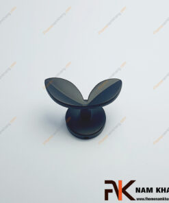 Móc treo tường cao cấp hình lá màu đen NK124HL-D FHOMENAMKHANG