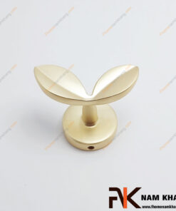 Móc treo tường cao cấp hình lá màu vàng NK124HL-VM FHOMENAMKHANGA