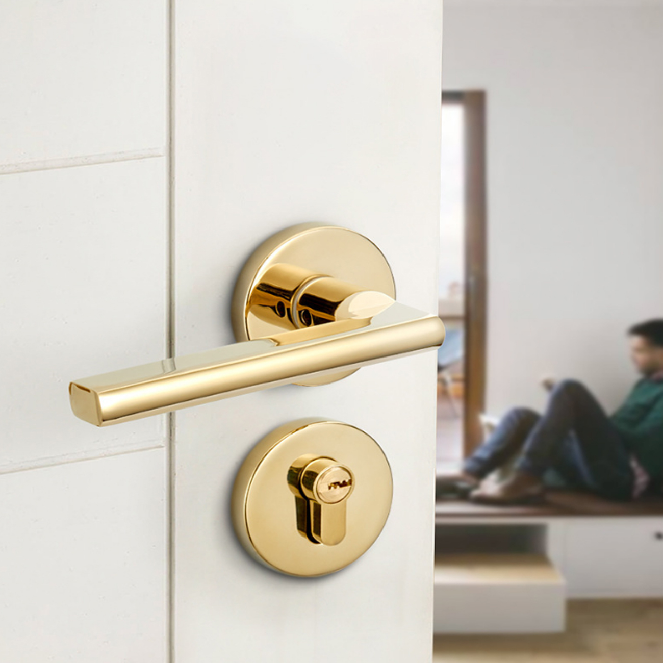 Cách chọn ổ khóa cửa cơ cho phòng ngủ vừa an toàn vừa thẩm mỹ cach chon o khoa cua co cho phong ngu fhomenamkhang1