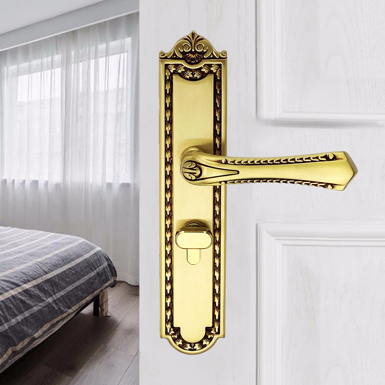 3 Mẫu Ổ Khóa Cửa Phòng Ngủ "Quốc Dân" Được Tin Dùng Nhất mau o khoa cua phong ngu quoc dan fhomenamkhang9