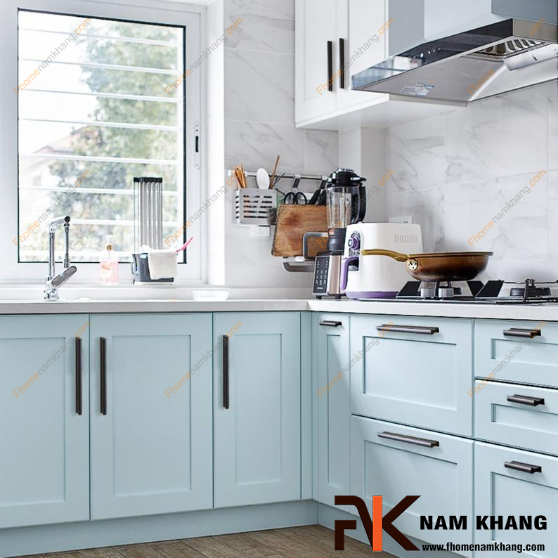 Các loại tay nắm tủ bếp chung cư phổ biến hiện nay