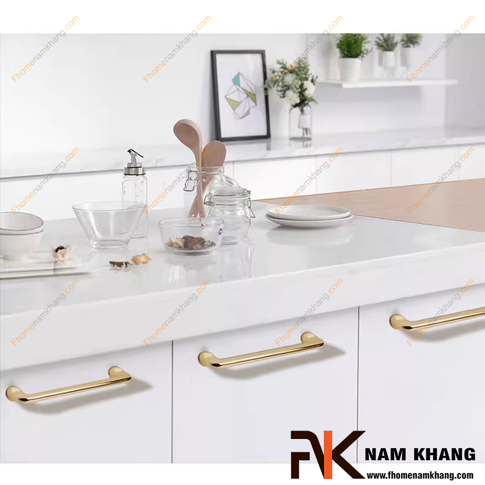 Các loại tay nắm tủ bếp chung cư phổ biến hiện nay