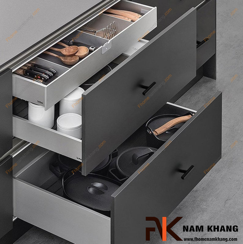 Cách chọn tay nắm tủ bếp phù hợp với diện tích căn hộ chung cư