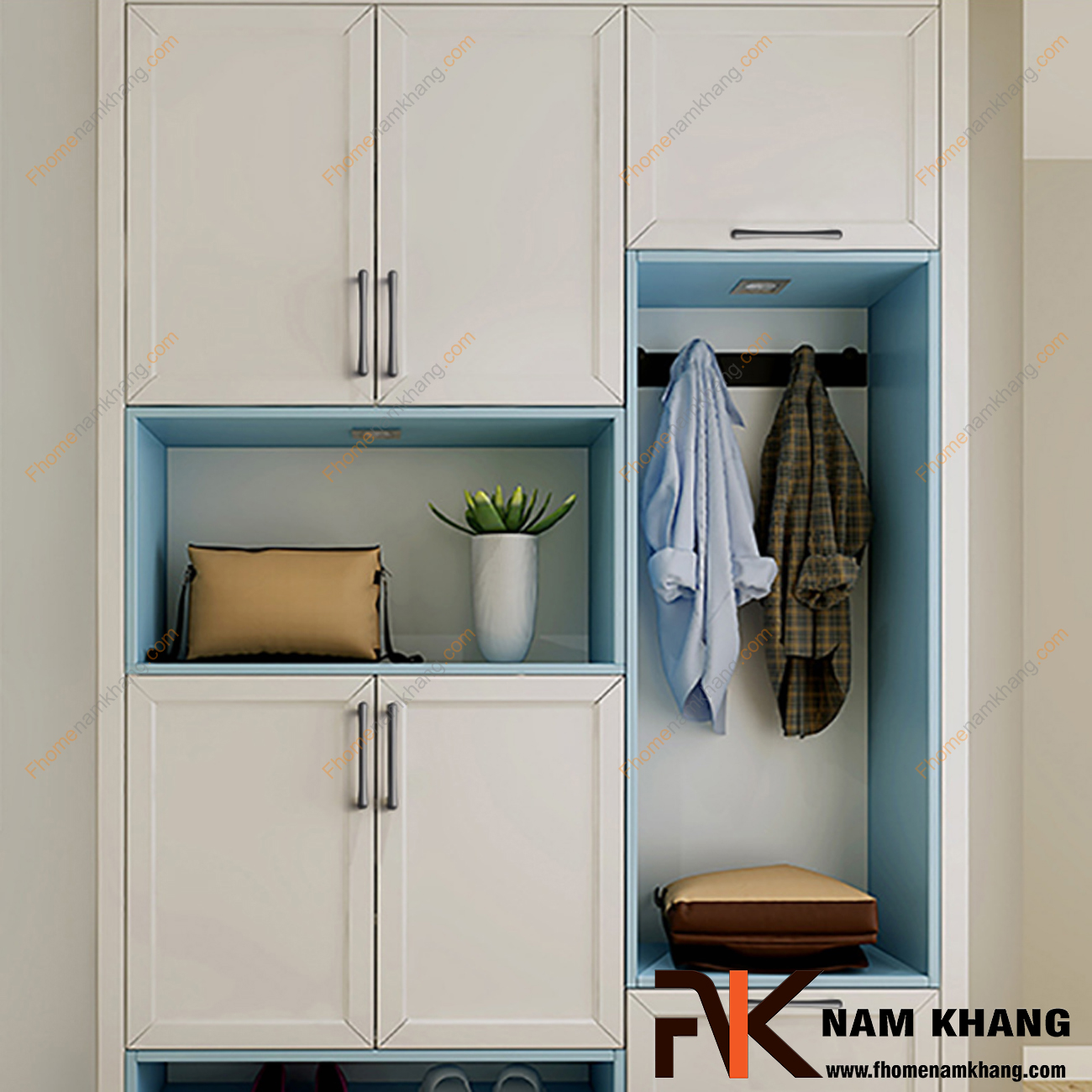 7 Mẫu tay nắm tủ quần áo đẹp được ưa chuộng hiện nay