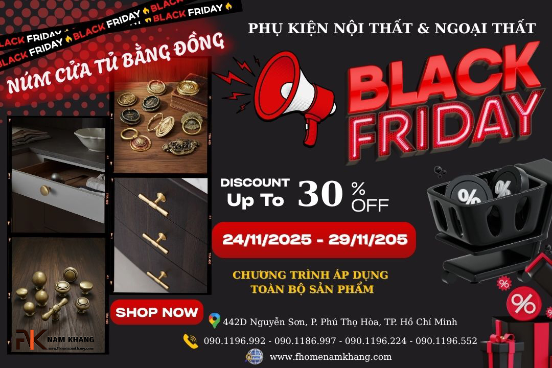Khẩn cấp! Chỉ còn duy nhất hôm nay và ngày mai! Đón giờ vàng chốt sale 30%! black friday 2025 ban le cua bang dong fhomenamkhang23