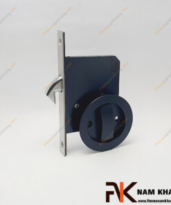 Khóa cửa lùa trơn sử dụng chìa màu đen NK567-DC Khóa âm cửa lùa màu đen NK567-DC FHOMENAMKHANG
