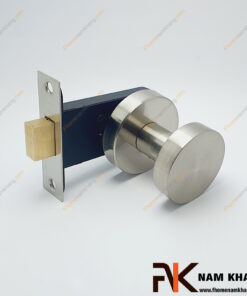 TRANG CHỦ Khóa chốt cửa bí mật màu ghi xước NK581T-GX-FHOMENAM