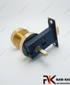 Khóa chốt bí mật không chìa màu vàng xước NK581T-VX Khóa chốt cửa bí mật màu vàng NK581T-VX-FHOMENAMKHANG