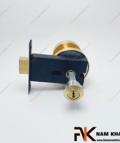 TRANG CHỦ Khóa chốt cửa bí mật màu vàng xước NK581C-VX
