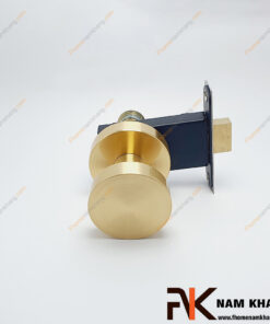 Khóa cửa bí mật màu vàng xước NK581C-VX Khóa chốt cửa bí mật màu vàng xước NK581C-VX