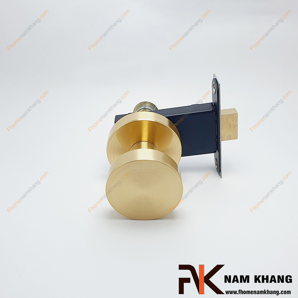 Khóa cửa bí mật màu vàng xước NK581C-VX Khóa chốt cửa bí mật màu vàng xước NK581C-VX