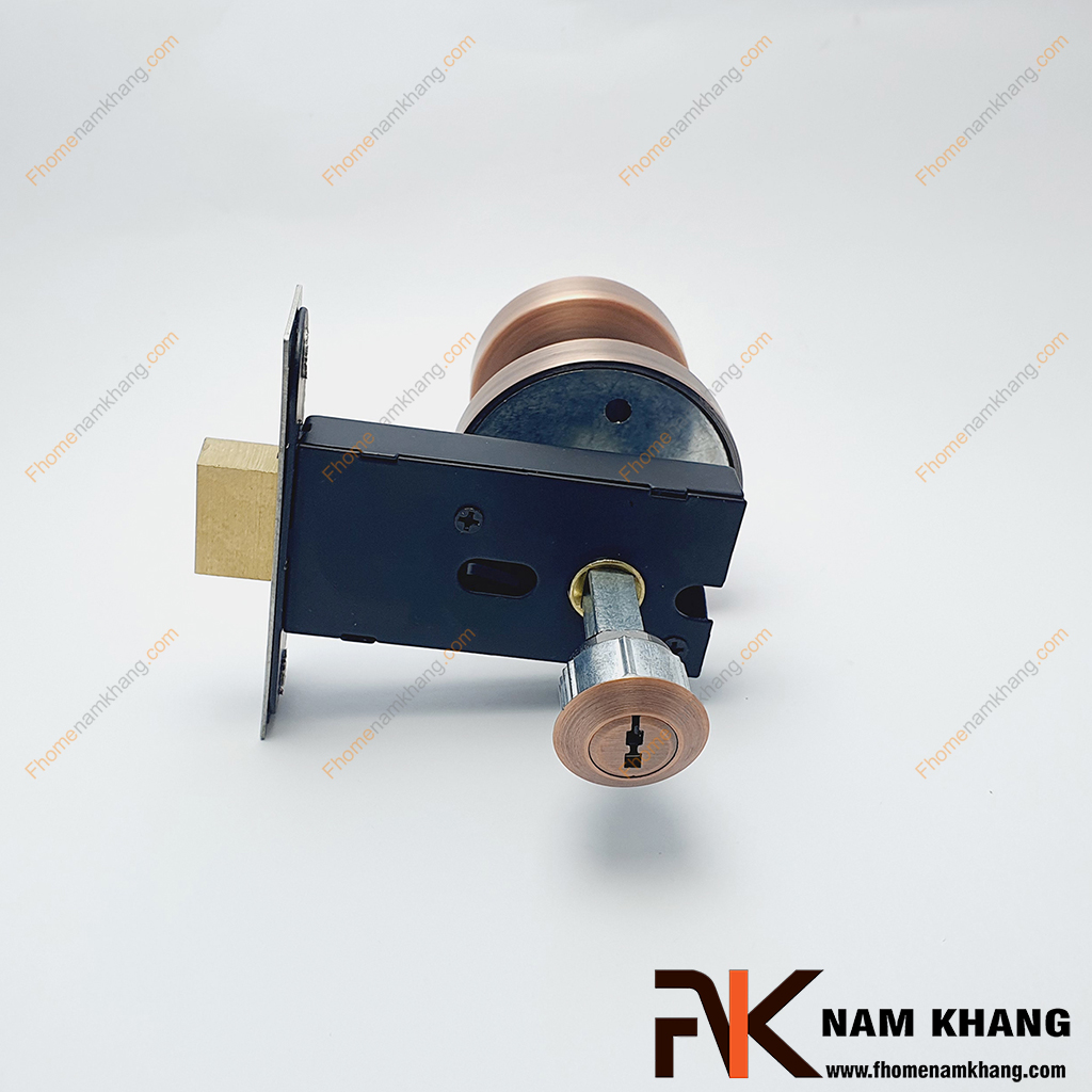 Khóa cửa bí mật màu hồng mờ NK581C-HM Khóa cửa bí mật màu hồng mờ NK581C-HM-FHOMENAMKHANG