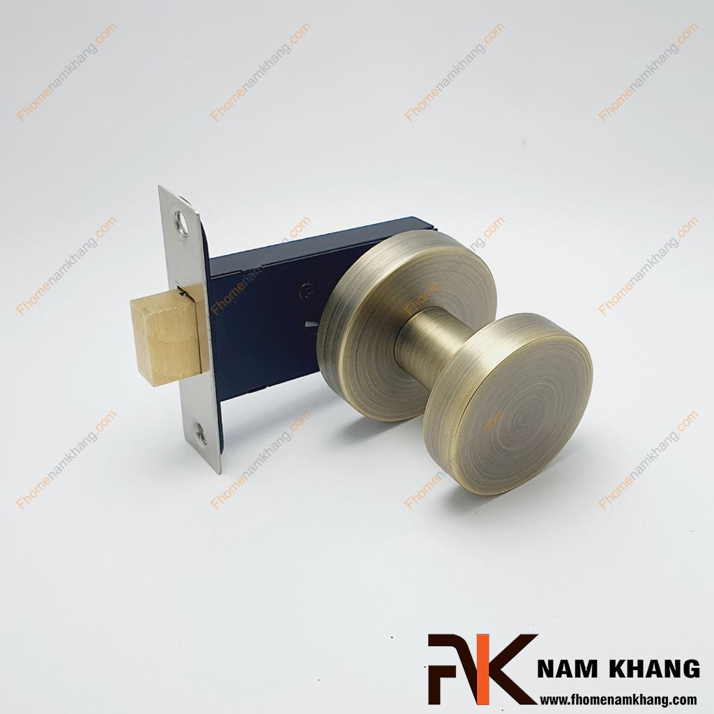 Khóa chốt bí mật không chìa màu rêu xước NK581T-RX Khóa chốt cửa bí mật màu xanh rêu NK581T-RX-FHOMENAMKH