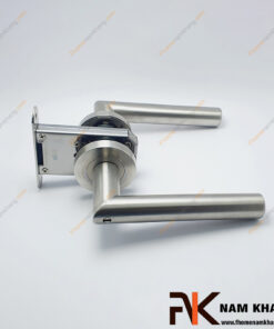 Khóa cửa tay gạt inox NK504-TC Khóa cửa tay gạt sử dụng chìa khóa NK504-TC FHOMENAMK