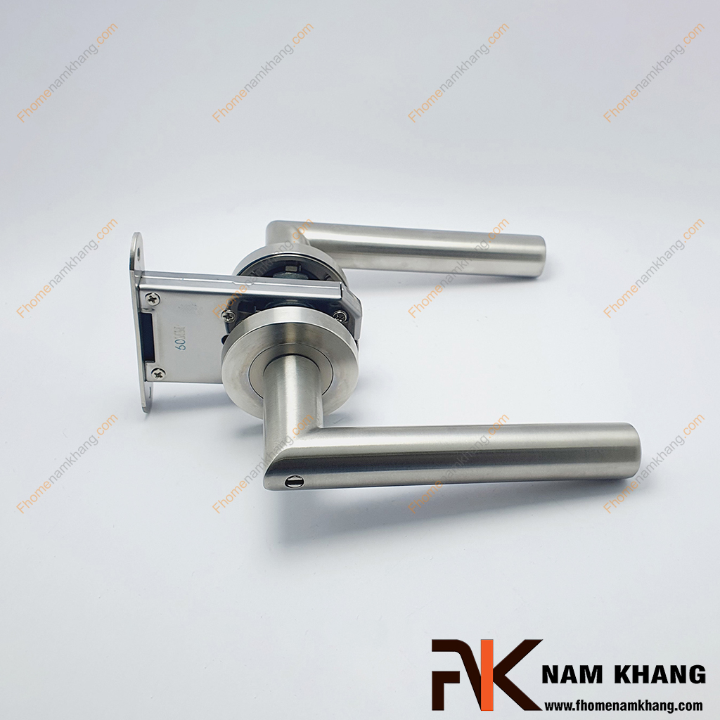 Khóa cửa tay gạt inox NK504-TC Khóa cửa tay gạt sử dụng chìa khóa NK504-TC FHOMENAMK