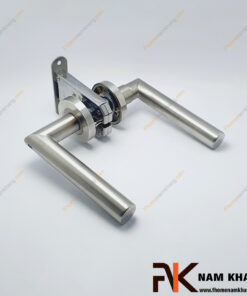 Khóa cửa tay gạt inox NK504-TC Khóa cửa tay gạt sử dụng chìa khóa NK504-TC FHOMENAMK