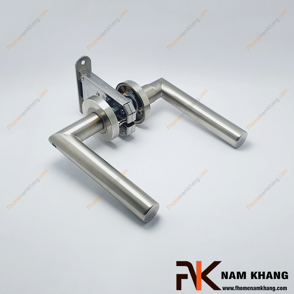 Khóa cửa tay gạt inox NK504-TC Khóa cửa tay gạt sử dụng chìa khóa NK504-TC FHOMENAMK