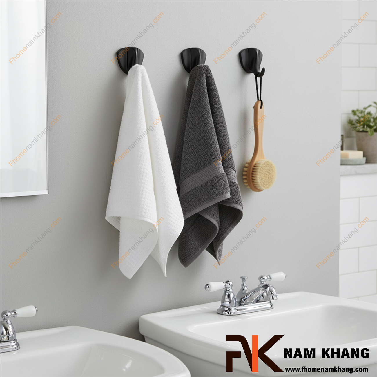 7 tiêu chí chọn móc treo bền chắc cho phòng tắm & nhà bếp