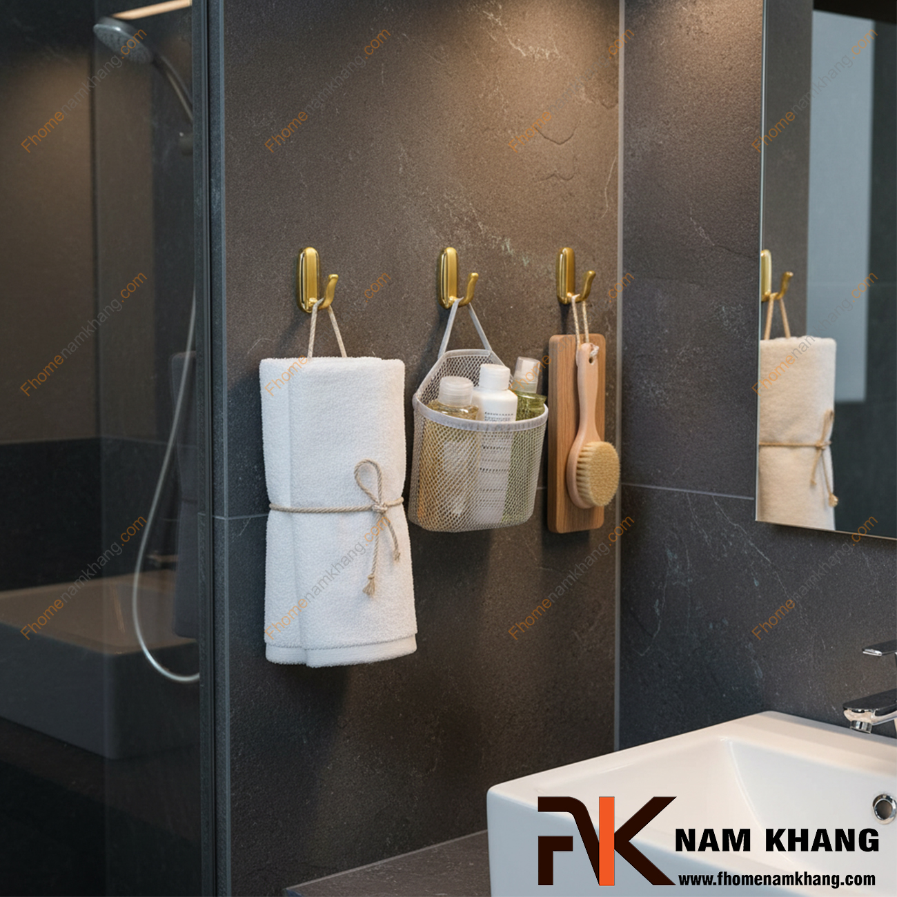 7 tiêu chí chọn móc treo bền chắc cho phòng tắm & nhà bếp