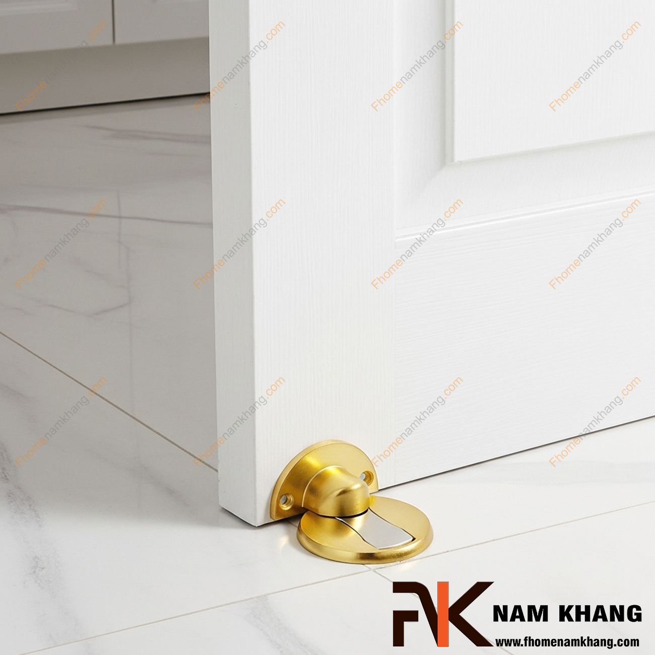 Chặn cửa giúp giảm va đập – bảo vệ khóa cửa & tường nhà ra sao?