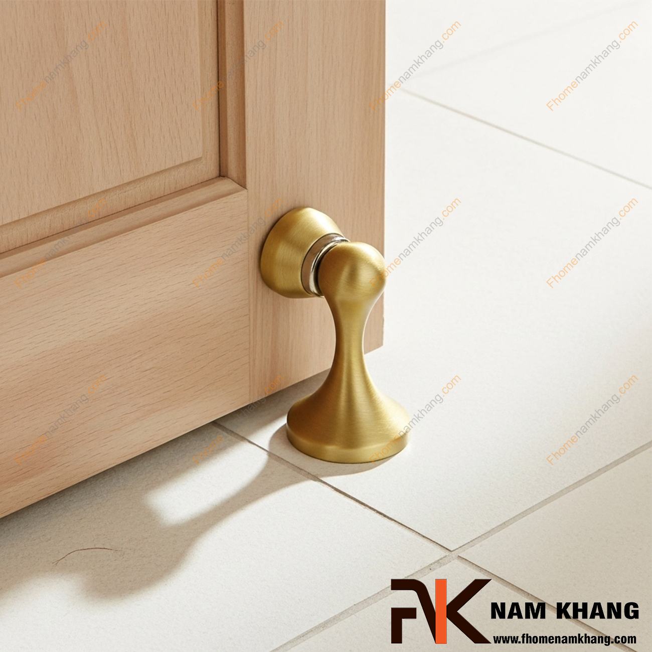 Chặn cửa giúp giảm va đập – bảo vệ khóa cửa & tường nhà ra sao?