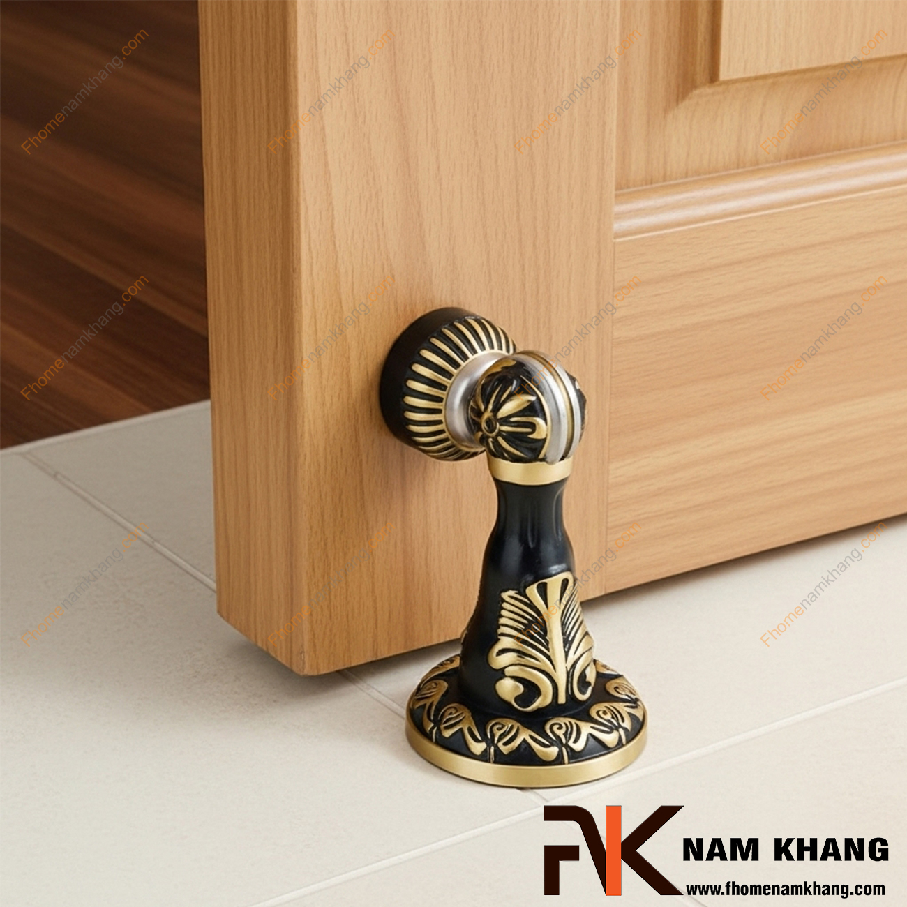 Chặn cửa giúp giảm va đập – bảo vệ khóa cửa & tường nhà ra sao?