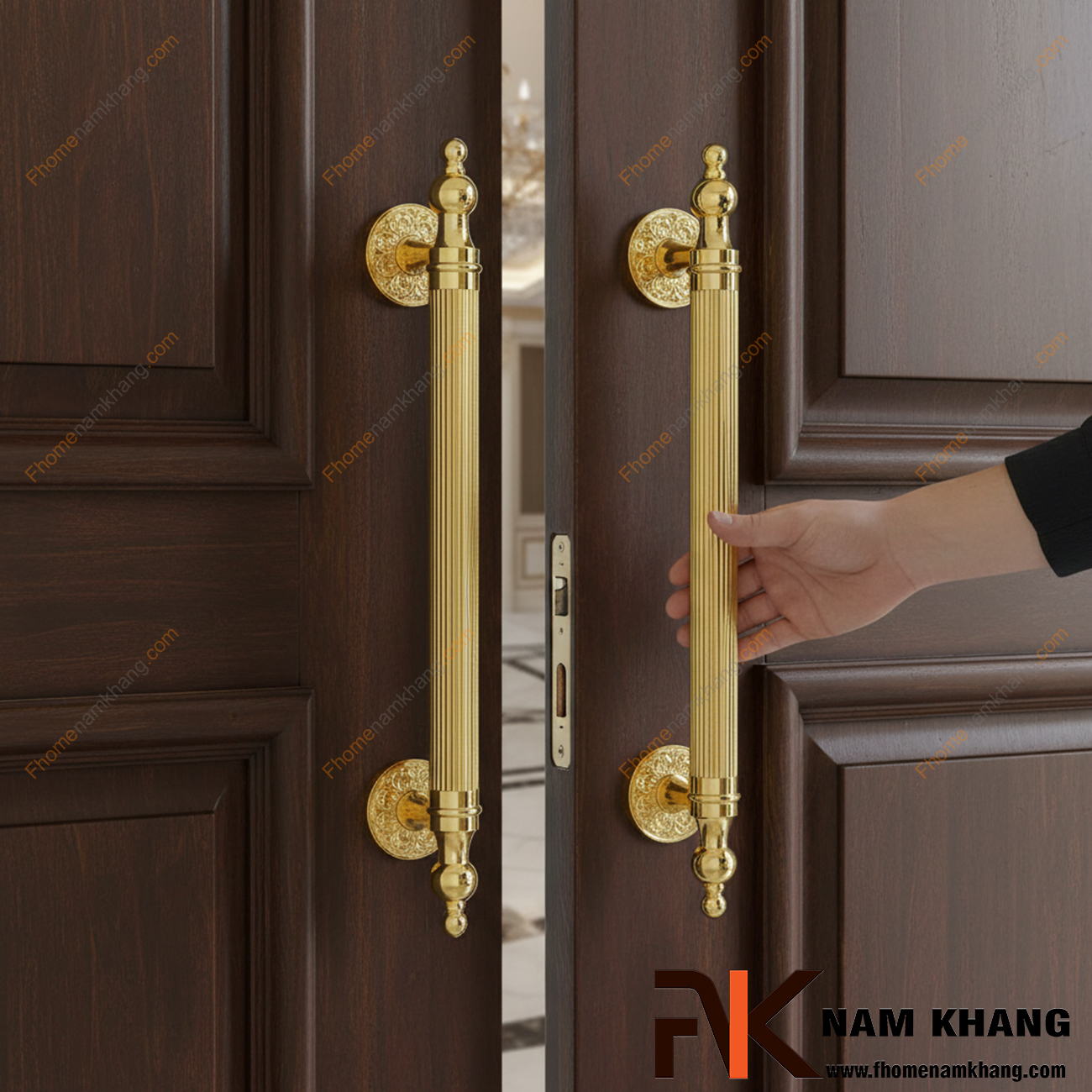 Tay Nắm Cửa Chính Bằng Đồng: Sang Trọng Hay Chỉ Là Đắt Tiền?