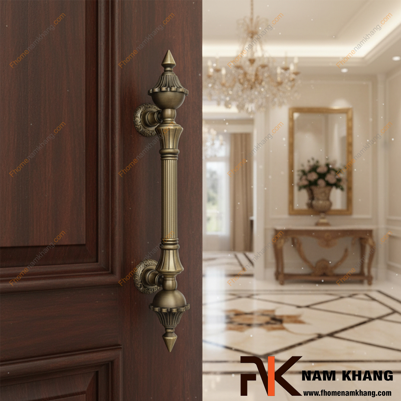 Tay nắm cửa chính: Cách chọn đúng để ngôi nhà sang trọng, an toàn và bền lâu