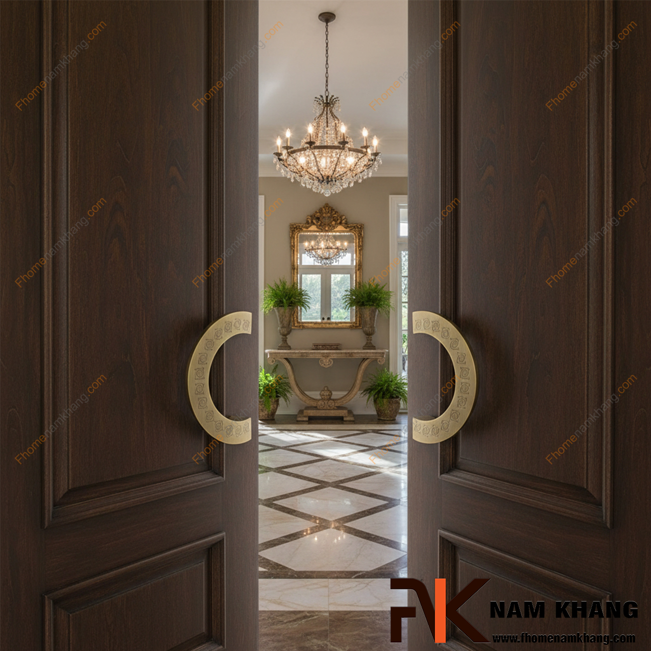 Tay nắm cửa chính: Cách chọn đúng để ngôi nhà sang trọng, an toàn và bền lâu