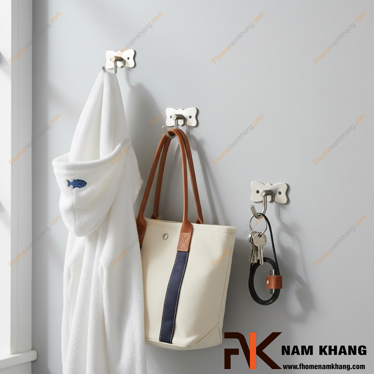 Móc treo tường decor cố định chắc chắn: Giải pháp chịu lực cao, bền đẹp cho mọi không gian Móc treo tường decor cố định chắc chắn: Giải pháp chịu lực cao, bền đẹp cho mọi không gian