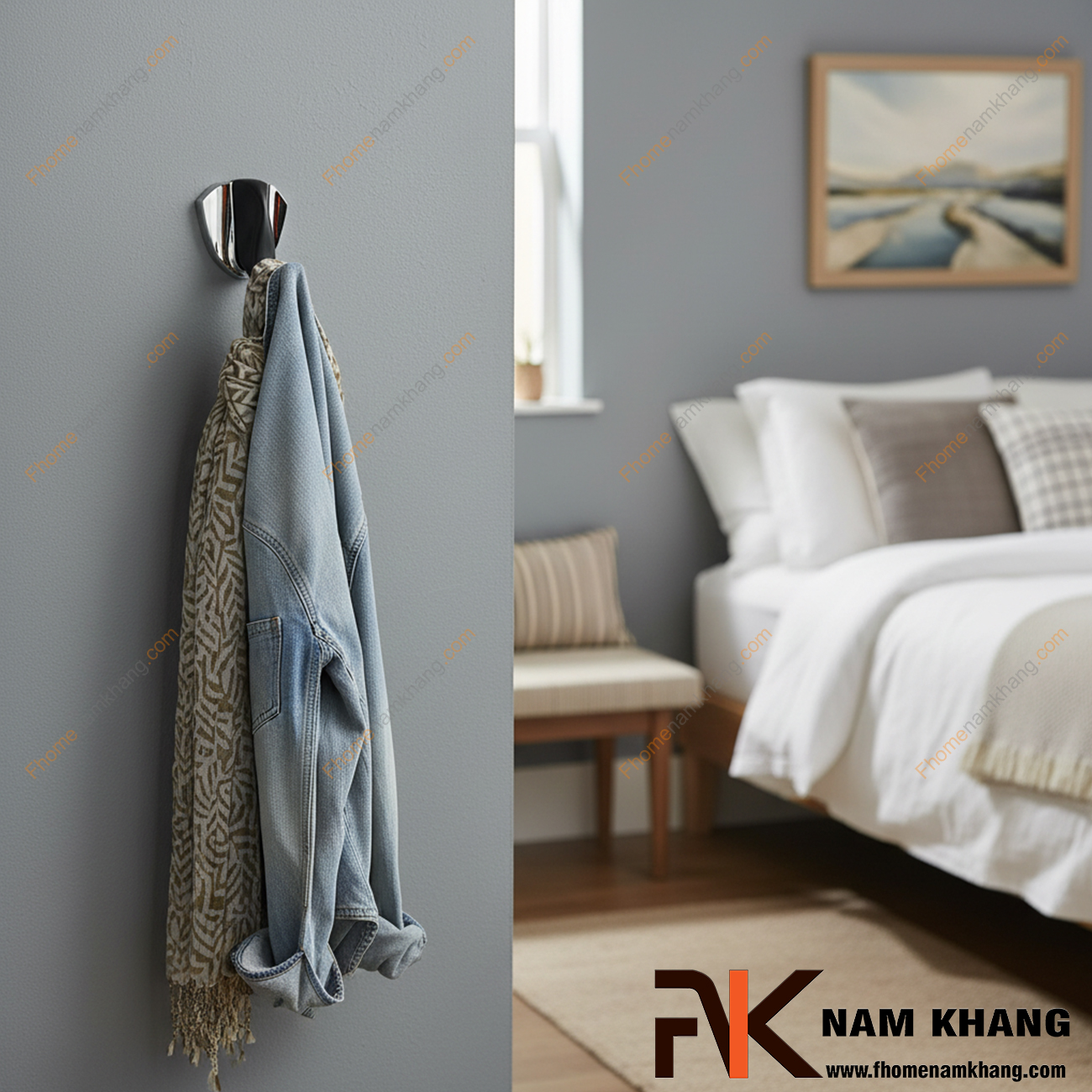 Móc treo tường decor cố định chắc chắn: Giải pháp chịu lực cao, bền đẹp cho mọi không gian Móc treo tường decor cố định chắc chắn: Giải pháp chịu lực cao, bền đẹp cho mọi không gian