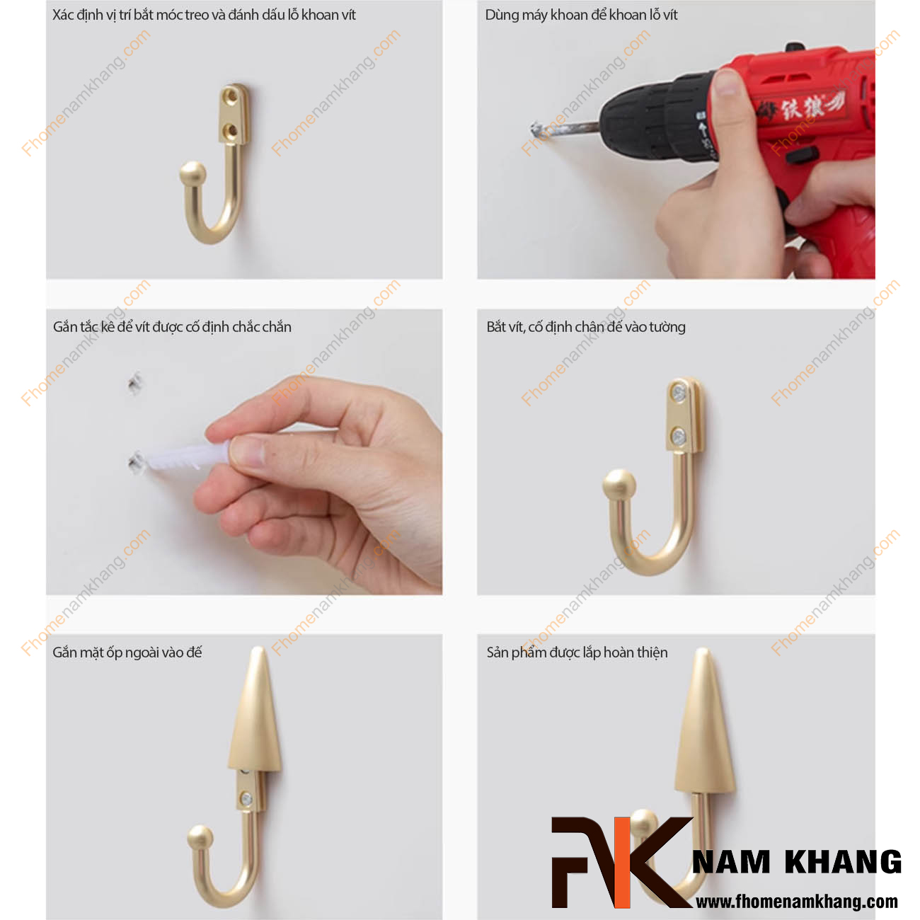 Móc treo tường decor cố định chắc chắn: Giải pháp chịu lực cao, bền đẹp cho mọi không gian Móc treo tường decor cố định chắc chắn: Giải pháp chịu lực cao, bền đẹp cho mọi không gian