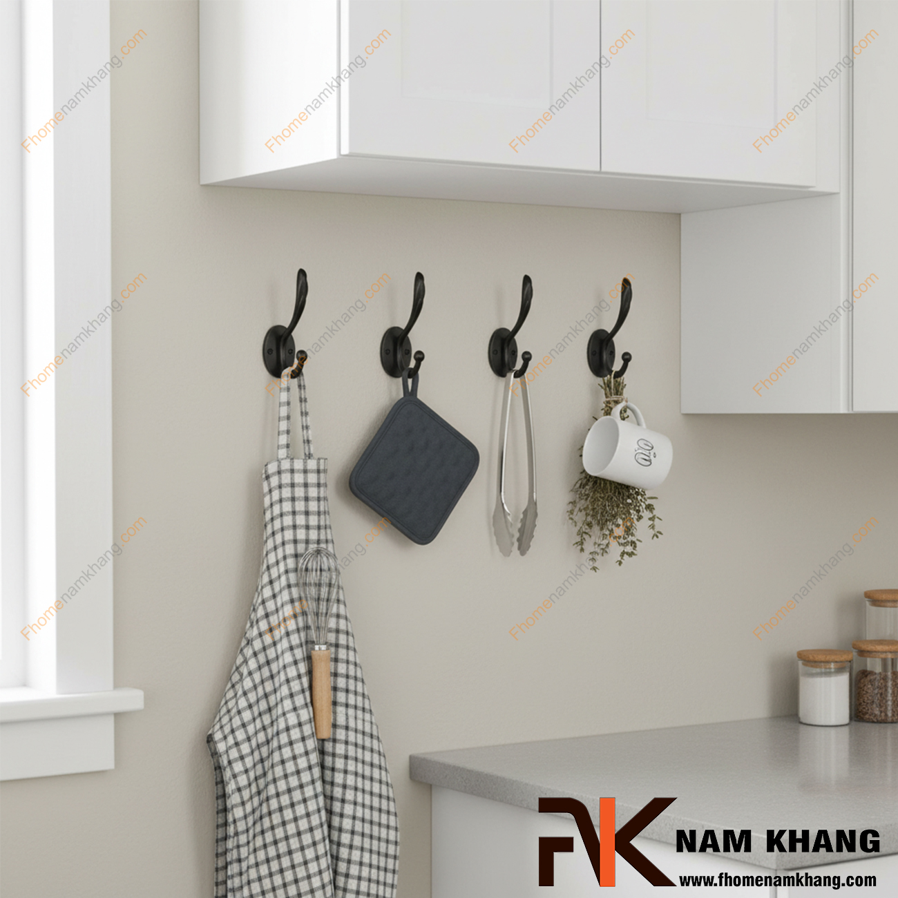 Móc treo tường decor treo được những gì? Ứng dụng thực tế trong gia đình