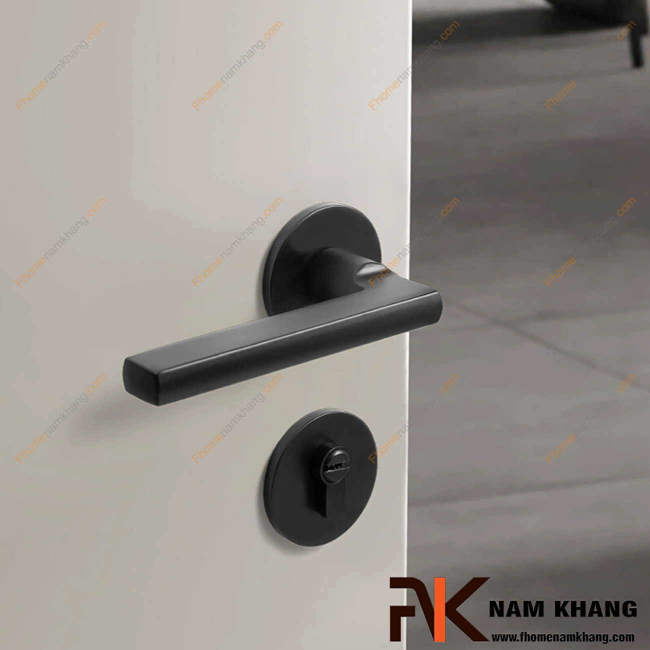 Khóa cửa phòng ngủ phân thể là gì? Có gì khác khóa tay nắm liền?