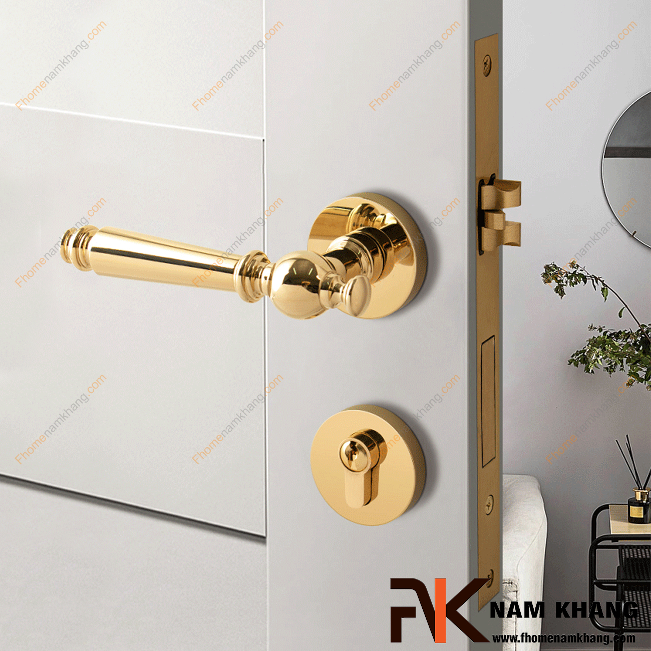 Mua khóa cửa phòng ngủ phân thể ở đâu uy tín, giá tốt?