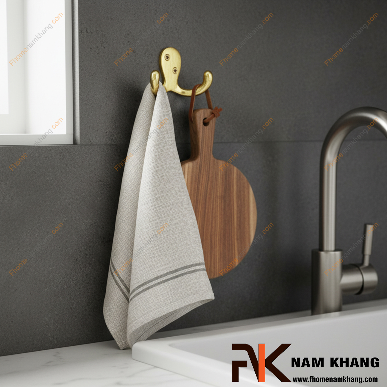7 ý tưởng dùng móc treo decor cho nhà nhỏ cực sáng tạo