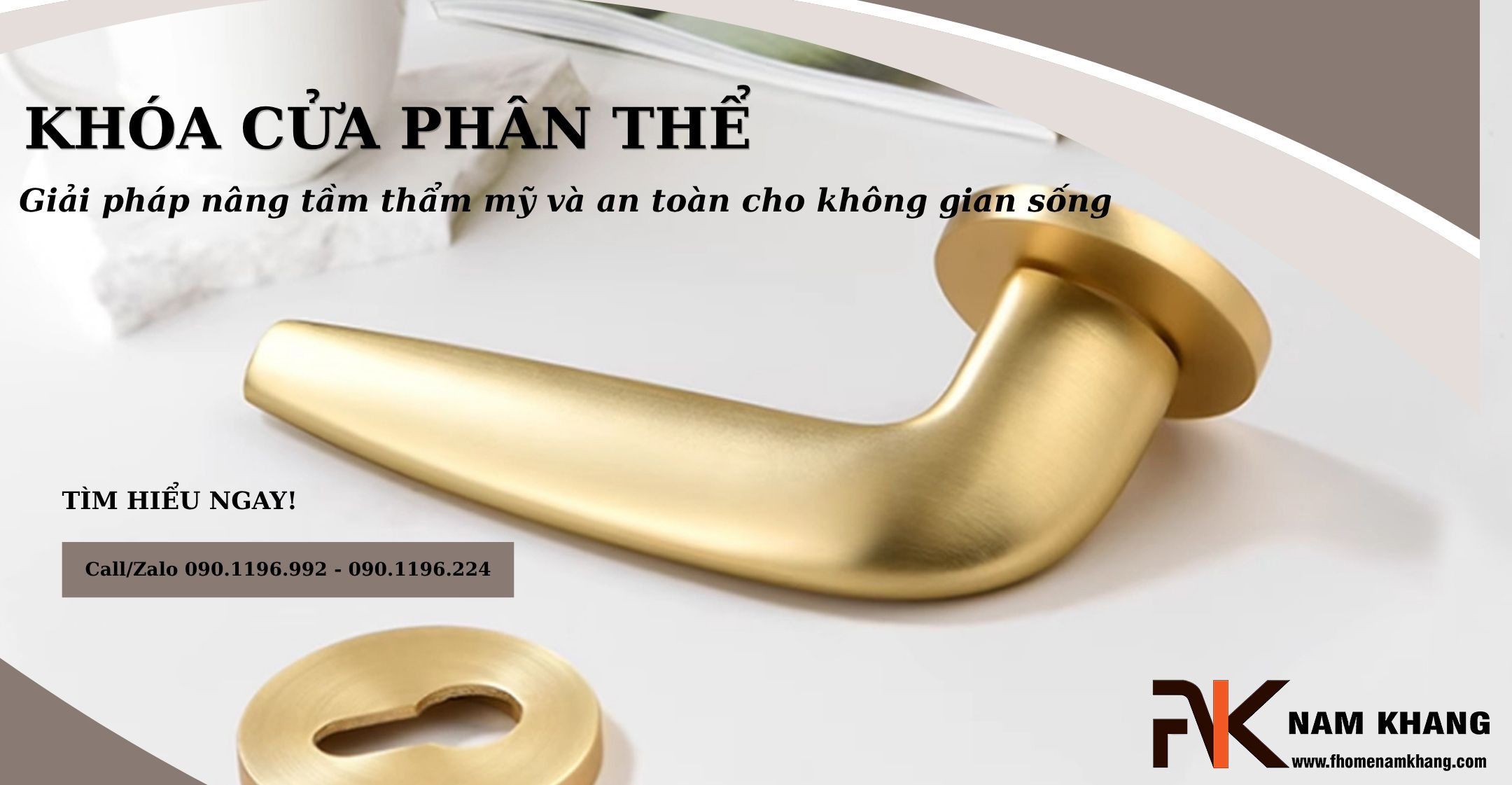 Khóa cửa phân thể - Giải pháp nâng tầm thẩm mỹ và an toàn cho không gian sống Khóa cửa phân thể - Giải pháp nâng tầm thẩm mỹ và an toàn cho không gian sống