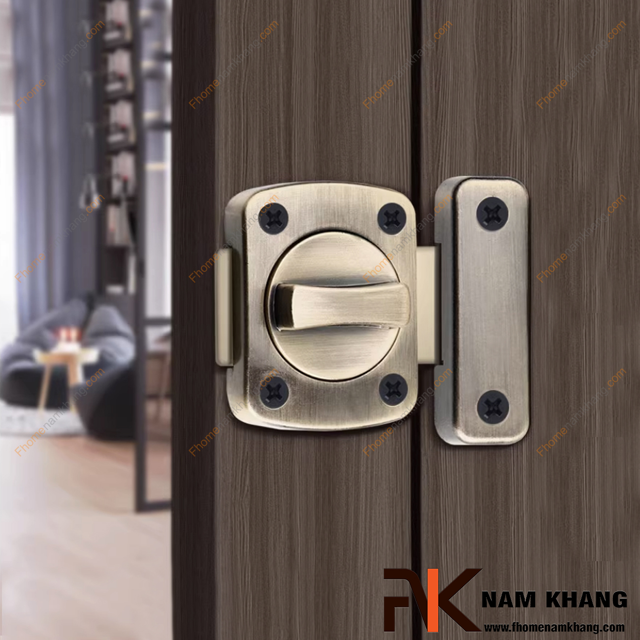Chốt cửa an toàn cho cửa gỗ: Những điều cần biết