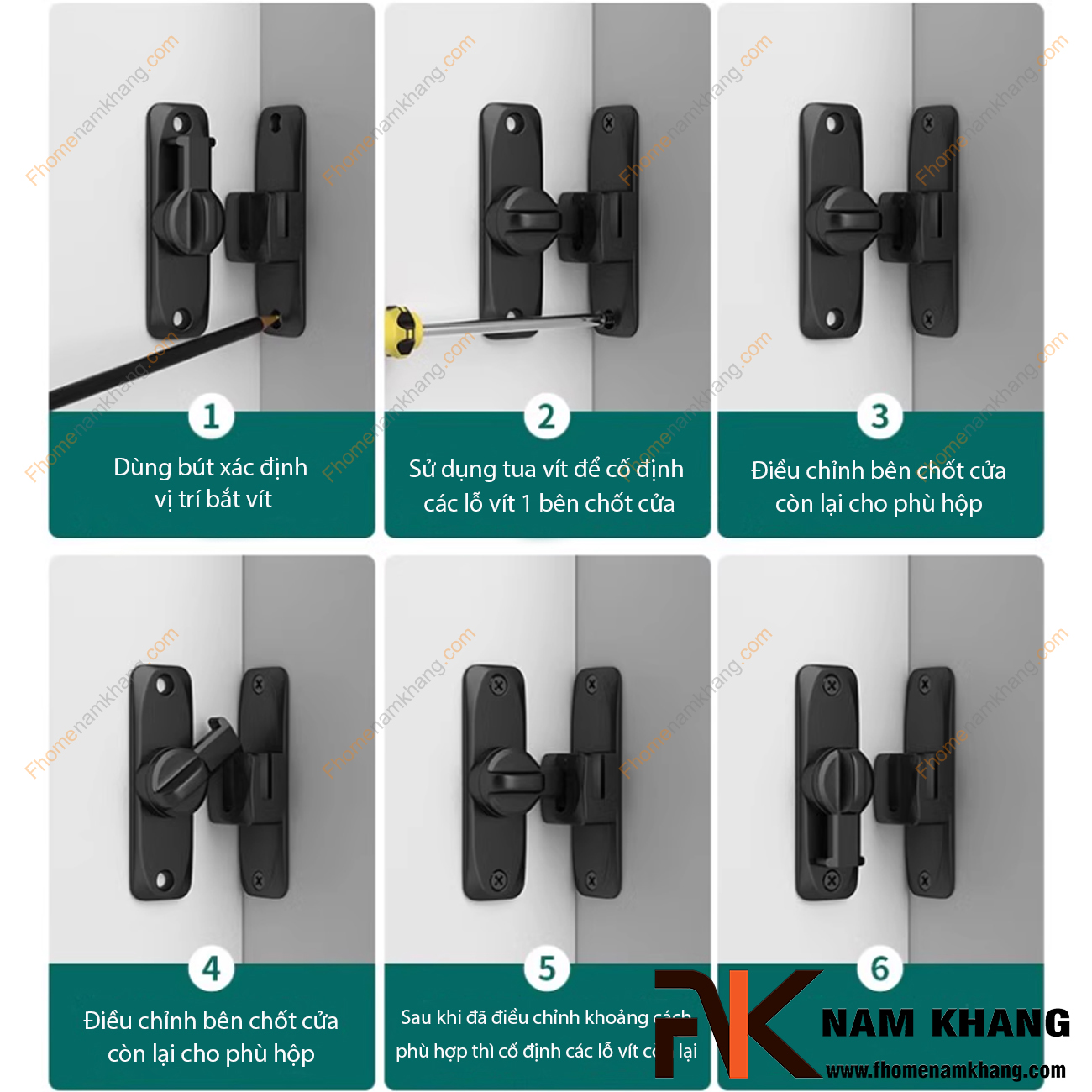 Chốt cửa an toàn là gì? Cách chọn loại chống trộm hiệu quả cho mọi gia đình