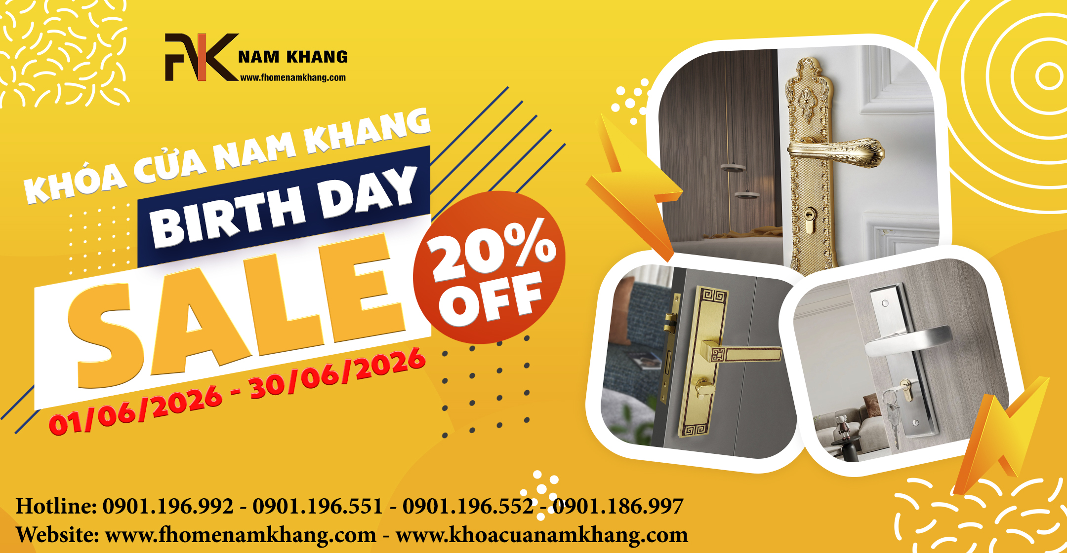 Khóa chốt cửa FHOMENAMKHANG