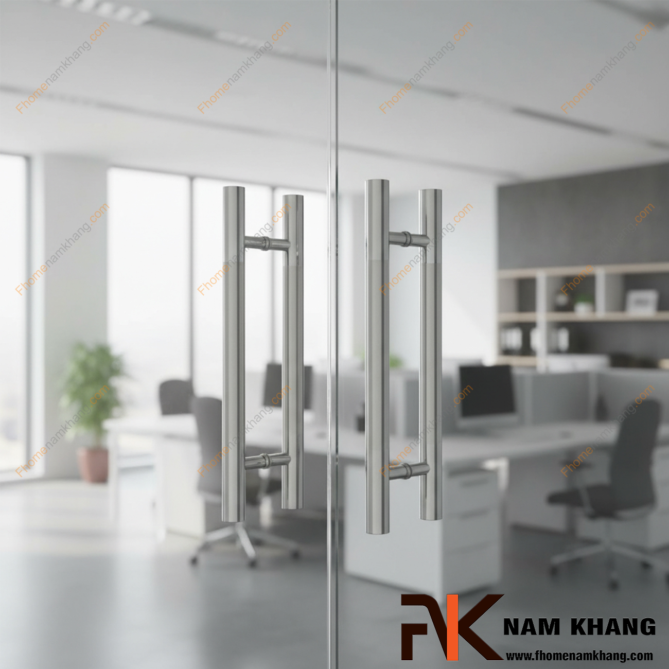 10 Mẫu tay nắm cửa kính cường lực đẹp được ưa chuộng nhất hiện nay