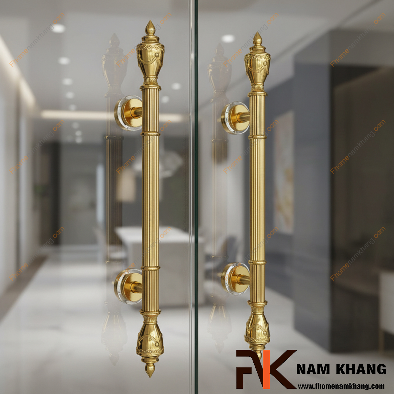 10 Mẫu tay nắm cửa kính cường lực đẹp được ưa chuộng nhất hiện nay